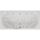Rechteckwhirlpool Sanibay Lucca, 180x80cm, mit...