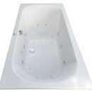 Rechteckwhirlpool Sanibay Lucca, 170x75cm, mit Whirlpoolsystem MAXI DELUXE