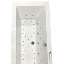 Rechteckwhirlpool Sanibay Livorno, 200x90cm, mit Whirlpoolsystem MAXI DELUXE
