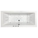 Rechteckwhirlpool Sanibay Livorno, 200x90cm, mit...