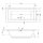 Rechteckwhirlpool Sanibay Livorno, 190x90cm, mit Whirlpoolsystem COMFORT