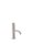 Tres Study Exclusive, Einhebel Waschtischmischer, Edelstahloptik