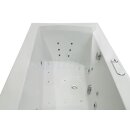 Raumspar Whirlpool Sanibay Laura rechts, 160x100cm, mit Whirlpoolsystem MAXI DELUXE