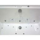 Rechteckwhirlpool Sanibay Laos, 200x90cm, mit Whirlpoolsystem COMFORT