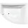 Raumspar Whirlpool Sanibay Lancy rechts, 170x130cm, mit Whirlpoolsystem MAXI DELUXE