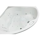 Eckwhirlpool Sanibay Husum, 150x150cm, mit Whirlpoolsystem MAXI DELUXE