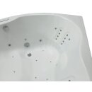 Eckwhirlpool Sanibay Husum, 150x150cm, mit Whirlpoolsystem MAXI DELUXE