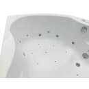 Eckwhirlpool Sanibay Husum, 150x150cm, mit Whirlpoolsystem MAXI DELUXE