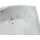 Eckwhirlpool Sanibay Husum, 150x150cm, mit Whirlpoolsystem MAXI DELUXE