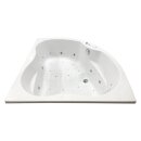 Eckwhirlpool Sanibay Husum, 150x150cm, mit Whirlpoolsystem COMFORT