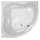 Eckwhirlpool Sanibay Husum, 150x150cm, mit Whirlpoolsystem COMFORT