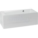 Rechteckwhirlpool Sanibay Civita rechts, 180x80cm, mit...