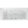 Rechteckwhirlpool Sanibay Civita links, 180x80cm, mit Whirlpoolsystem MAXI DELUXE