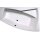 Raumspar Whirlpool Sanibay Carouge rechts, 160x100cm, mit Whirlpoolsystem MAXI DELUXE
