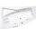 Raumspar Whirlpool Sanibay Carouge links, 170x100cm, mit Whirlpoolsystem COMFORT