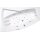 Raumspar Whirlpool Sanibay Carouge links, 160x100cm, mit Whirlpoolsystem MAXI DELUXE