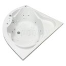 Eckwhirlpool Sanibay Bellinzona, 150x150cm, mit Whirlpoolsystem COMFORT