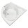 Eckwhirlpool Sanibay Bellinzona, 140x140cm, mit Whirlpoolsystem COMFORT