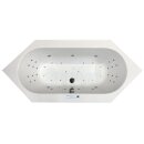 Sechseck Whirlpool Sanibay Avellino, 200x90cm, mit...
