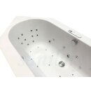 Sechseck Whirlpool Sanibay Avellino, 200x90cm, mit...