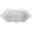 Sechseck Whirlpool Sanibay Andermatt, 180x80cm, mit...