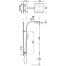 Tres Cuadro Exclusive, Thermostat-Brausebatterie,...