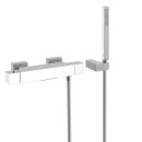 Tres Cuadro Exclusive, Thermostat Wannenbatterie, chrom