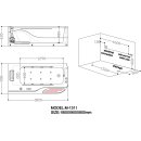 Whirlpool Anaq M-1311 180x90 cm
