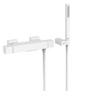 Tres Cuadro Exclusive, Thermostat Wannenbatterie, weiss matt