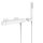 Tres Cuadro Exclusive, Thermostat Brausebatterie, weiss matt