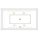 inkl. 4 grosse LED´s + Lichterkette (20 Mini...