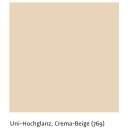 Hochglanz-Oberfläche, Crema-Beige (769)