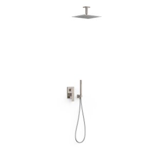 Tres Cuadro Exclusive, Unterputz Brauseset Rapid-Box, Edelstahloptik
