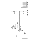 Tres Cuadro Exclusive, Unterputz Brauseset Rapid-Box,...