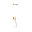 Tres Cuadro Exclusive, Unterputz Brauseset Rapid-Box, 24k...