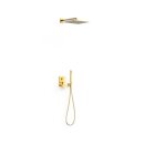Tres Cuadro Exclusive, Unterputz Brauseset Rapid-Box, 24k...