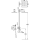 Tres Cuadro Exclusive, Unterputz Brauseset Rapid-Box, weiss matt