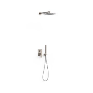 Tres Cuadro Exclusive, Unterputz Brauseset Rapid-Box, Edelstahloptik