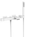 Tres Cuadro Exclusive, Einhebel Brausemischer, weiss matt