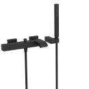 Tres Cuadro Exclusive, Einhebel Brausemischer, schwarz matt