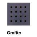 Ablaufgitter grafito (schwarz)