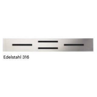 Ablaufgitter aus Edelstahl