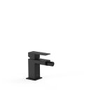 Tres Cuadro Exclusive, Einhebel Bidetmischer, schwarz matt