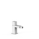 Tres Cuadro Exclusive, Einhebel Bidetmischer, weiss matt