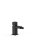 Tres Cuadro Exclusive, Einhebel Bidetmischer, schwarz matt