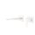 Tres Cuadro Exclusive, Einhebel Waschtischmischer UP, weiss matt
