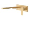 Tres Cuadro Exclusive, Einhebel Waschtischmischer UP, 24k...