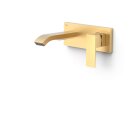 Tres Cuadro Exclusive, Einhebel Waschtischmischer UP, 24k...