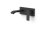 Tres Cuadro Exclusive, Einhebel Waschtischmischer UP, schwarz matt