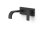 Tres Cuadro Exclusive, Einhebel Waschtischmischer UP, schwarz matt